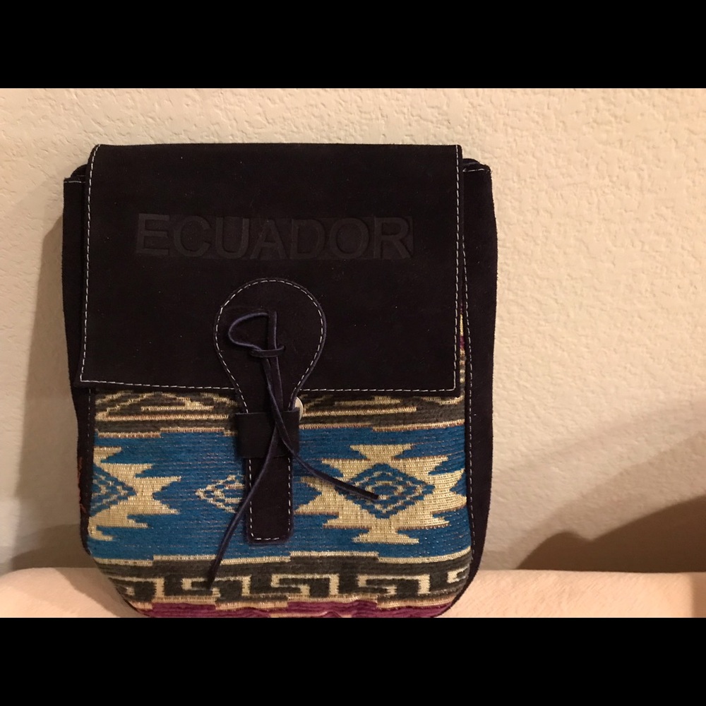 Small bag from Ecuador including wallet